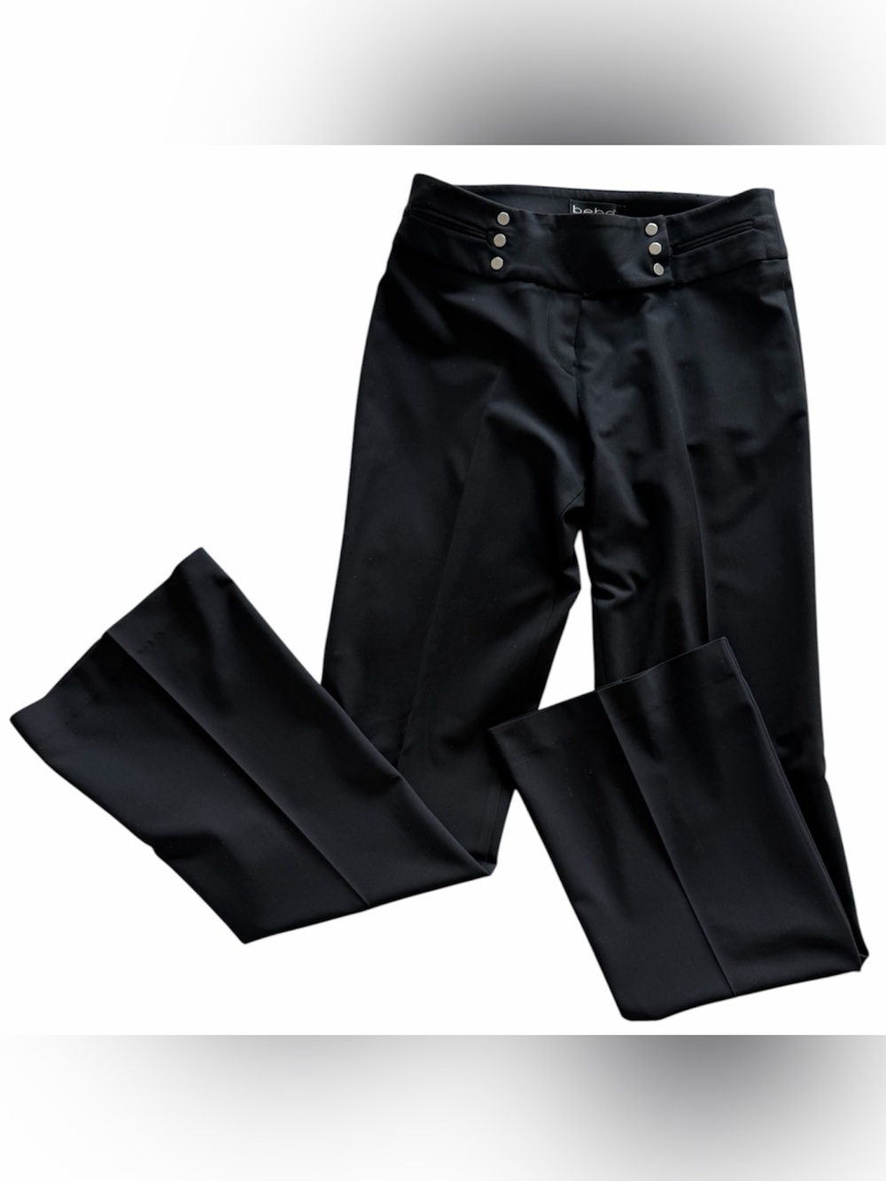 BEBE Black Stretch Pants Women's Size 6